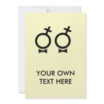 Gay Marriage T-shirt invitations
