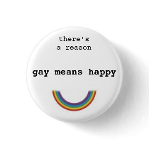 Gay Means Happy buttons