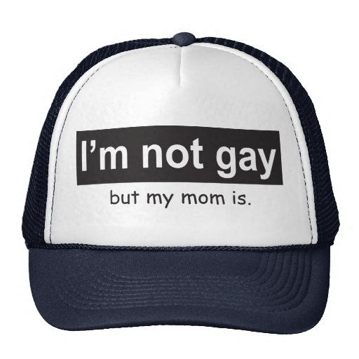 Gay Mom Trucker Trucker Hats