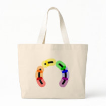 Gay Morse Code Arc Bag