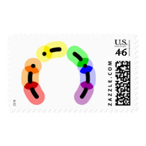 Gay Morse Code Arc Postage postage