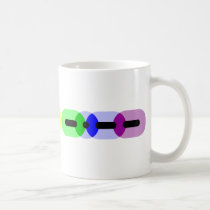 Gay Morse Code Bar Mug mugs