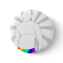 Gay Muscle Pride buttons by thebiggaystore Gay Muscle Pride buttons