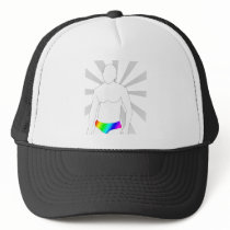 Gay Muscle Pride hats by thebiggaystore Gay Muscle Pride hats