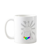 Gay Muscle Pride mugs