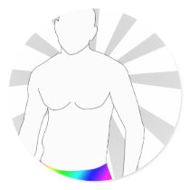 Gay Muscle Pride stickers