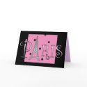 Gay Paree Tower Greeting Card ~ Retro Paris