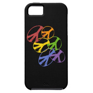 Gay Peace Symbol iphone 5 vibe iPhone 5 Cover