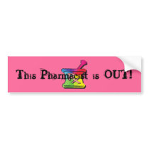 Gay Pharmacist T-shirts & Gifts Bumper Stickers