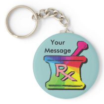 Gay Pharmacist T-shirts & Gifts Keychains