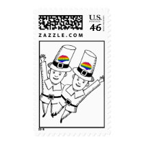 Gay Pilgrims postage by LoveMale Gay Pilgrims postage