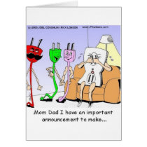Gay Plug Funny Gifts Tees Mugs Cards Etc cards