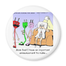 Gay Plug Funny Gifts Tees Mugs Cards Etc magnets