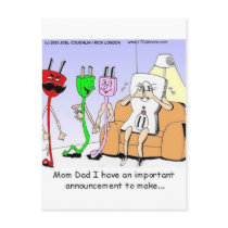 Gay Plug Funny Gifts Tees Mugs Cards Etc postcards