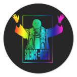 Gay Pope Round Sticker