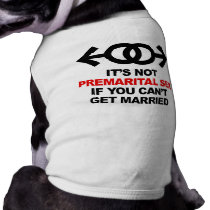 Gay Pre-marital Sex pet clothing