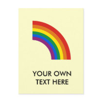 Gay Pride Arc Rainbow Post Cards