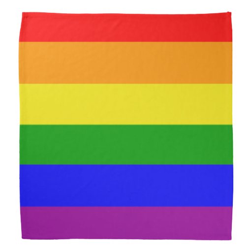 Gay Pride Bandana Zazzle