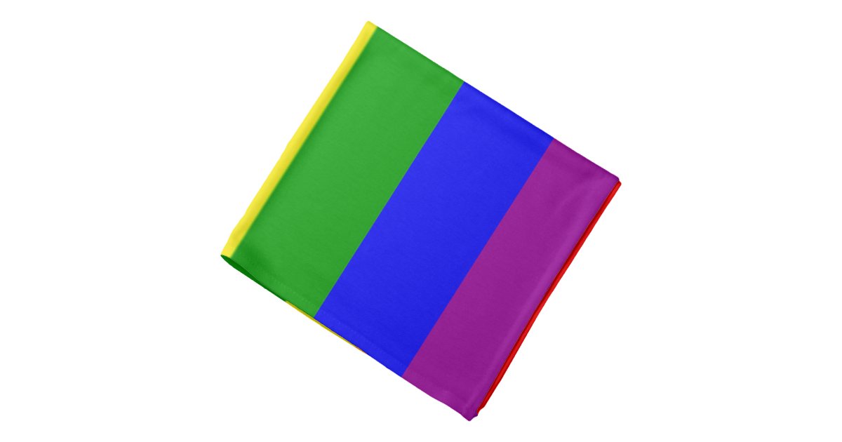 Gay Pride Bandana Zazzle