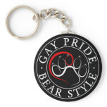 Gay Pride Bear Style Key Chains