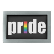 Gay Pride Belt Buckle