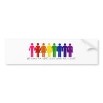 gay pride bumper sticker