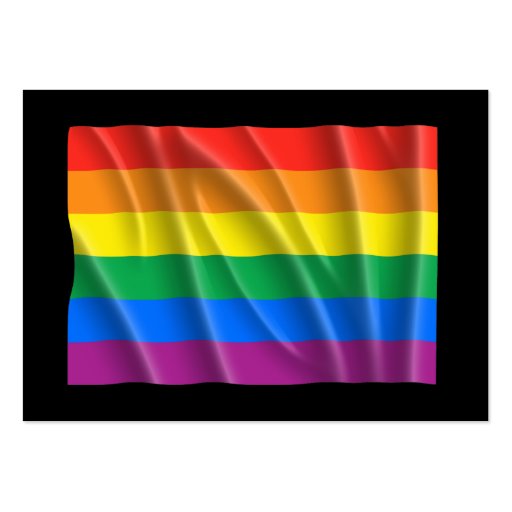 GAY PRIDE BUSINESS CARD TEMPLATE (back side)