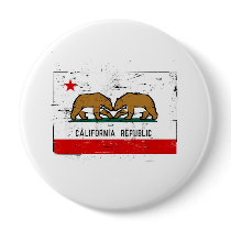 Gay Pride California Marriage distressed Buttons