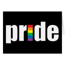 Gay Pride Card
