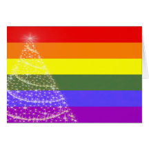 Gay Pride Christmas Card