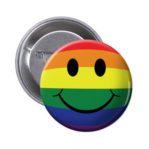 Gay Pride Customize Pinback Button