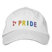 Gay Pride embroidered hats