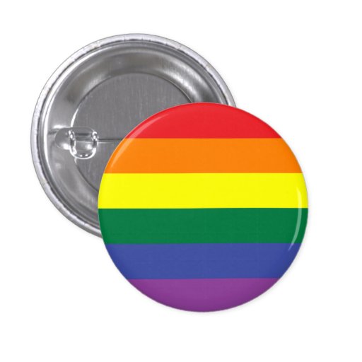 Gay Pride Flag Button Zazzle