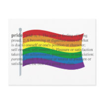 Gay Pride Flag postcards