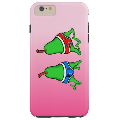 Gay Pride Funny Pears Dancing In Their Smalls Tough iPhone 6 Plus Case