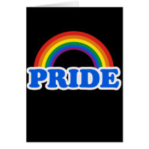 GAY PRIDE GREETING CARD