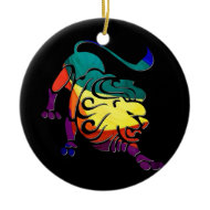 Gay Pride Leo ornament