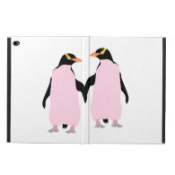 Gay Pride Lesbian Penguins Holding Hands Powis iPad Air 2 Case