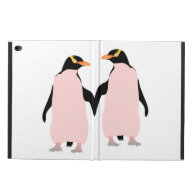 Gay Pride Lesbian Penguins Holding Hands Powis iPad Air 2 Case
