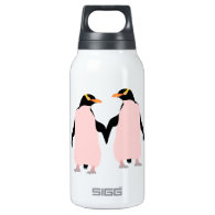 Gay Pride Lesbian Penguins Holding Hands SIGG Thermo 0.3L Insulated Bottle