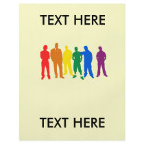 GAY PRIDE (men) flyers