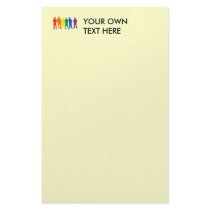 GAY PRIDE (men) stationery by gay_pride GAY PRIDE (men) stationery