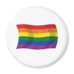 Gay Pride Movement Flag Magnet