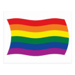 Gay Pride Movement Flag Postcard