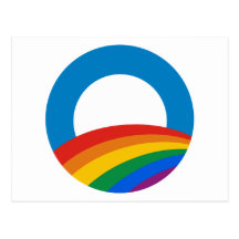 Gay Pride Obama Post Cards