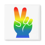 Gay Pride Peace magnet