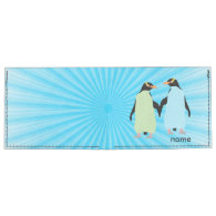 Gay Pride Penguins Holding Hands Tyvek® Billfold Wallet