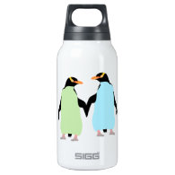 Gay Pride Penguins Holding Hands SIGG Thermo 0.3L Insulated Bottle