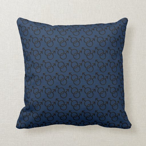 Gay Pride Pillow Homosexual Man Love Throw Pillow Zazzle