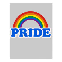 GAY PRIDE POST CARD